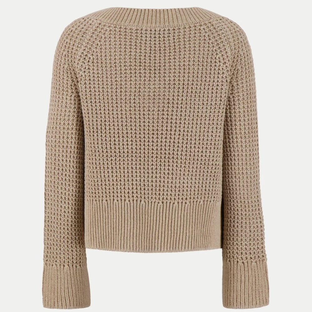 Classic Six NYC Brigitte Linen Sweater - Picture 3 of 4